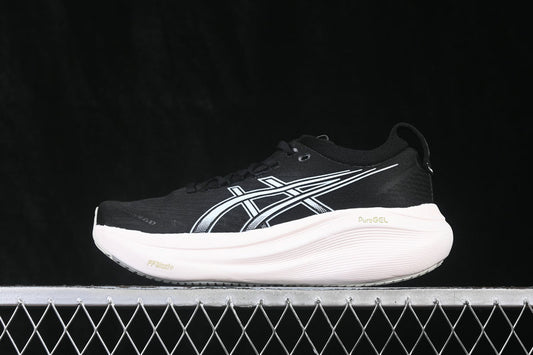 1011B958-002 Gel-Nimbus 27 Black Lake Grey Running Shoes