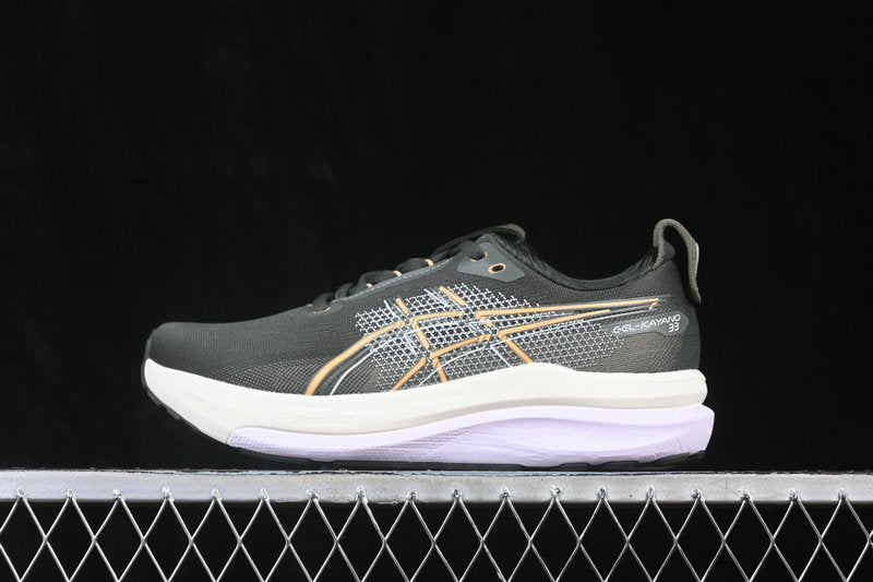 1011C167-200 Gel-Kayano 33 'Vintage Khaki Bright Sunstone' Running Shoes